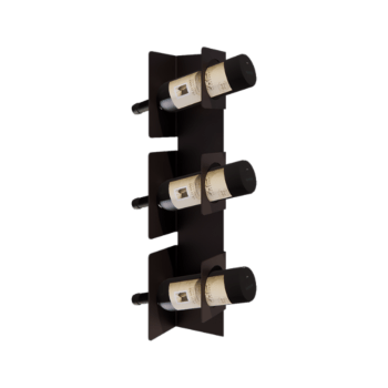 Čelični vinski stalak - Veneto - 10 x 13 x 60 cm - Bronze