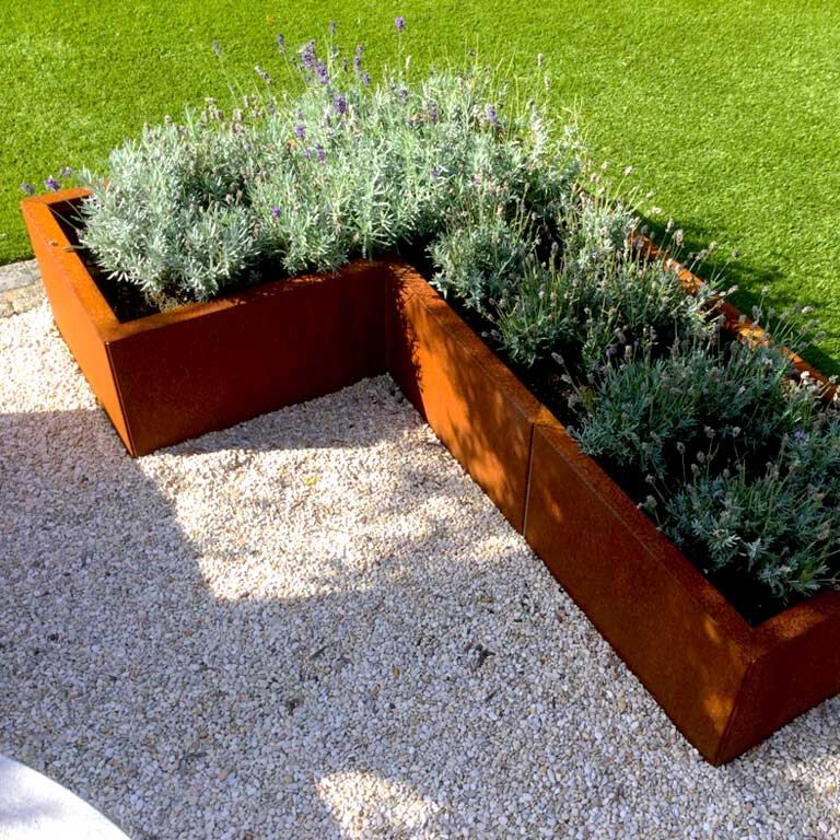 Corten čelična tegla za cvijeće Kansas 50