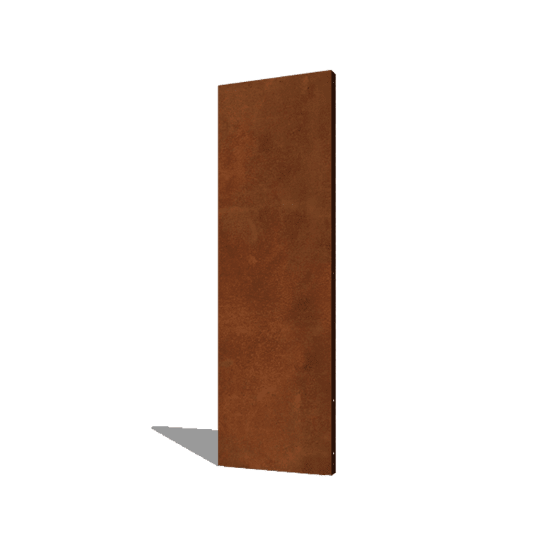 Corten čelični vrtni panel podloga 60 x 6 x 190 cm
