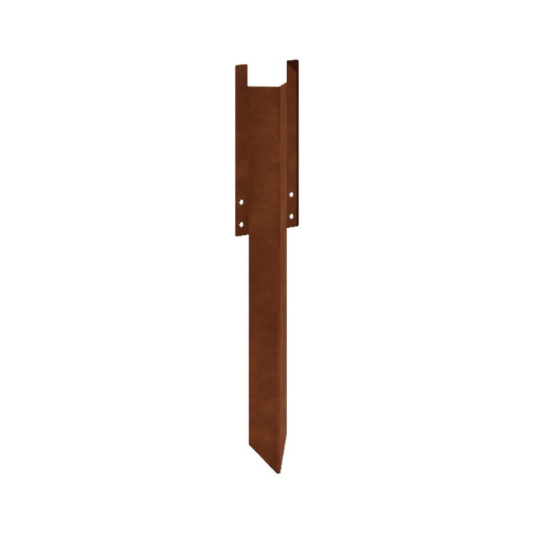 Corten čelik dugi potporni klin 34 - 37,5 cm