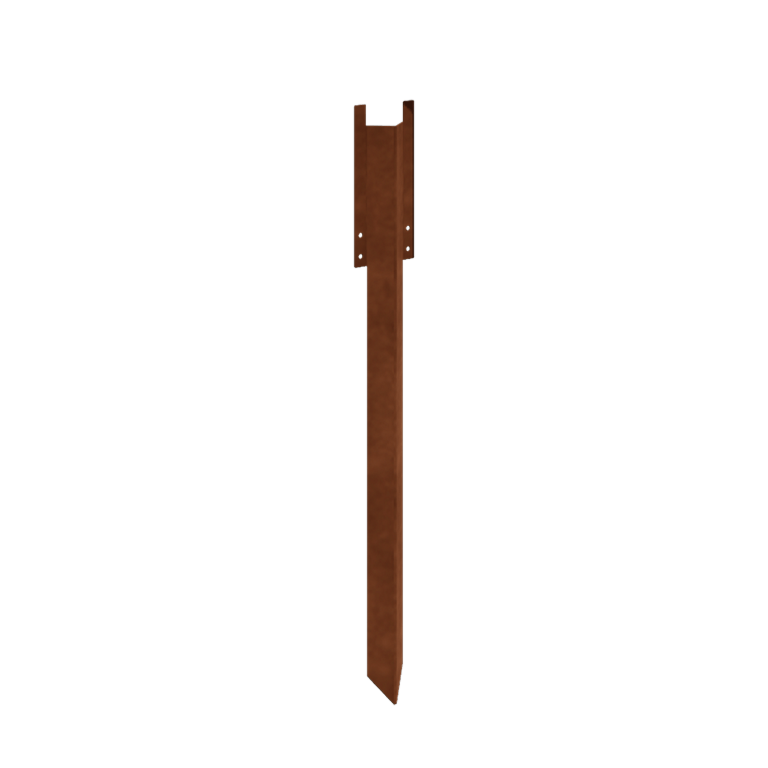 Corten čelik dugi potporni klin XL 45 cm
