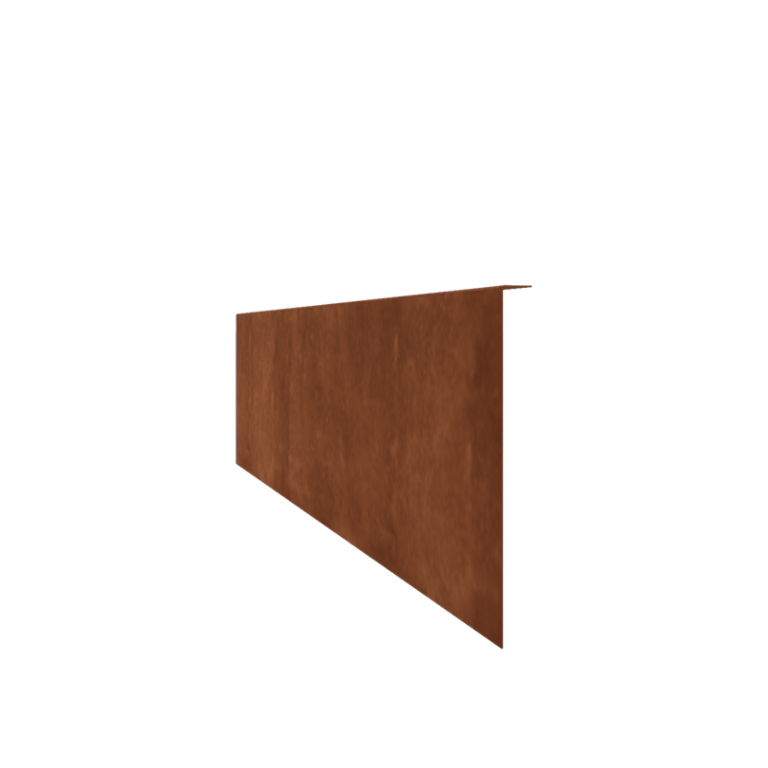 Corten čelične rubnjaci za travnjak kutno 34 cm (dužina 150 cm)