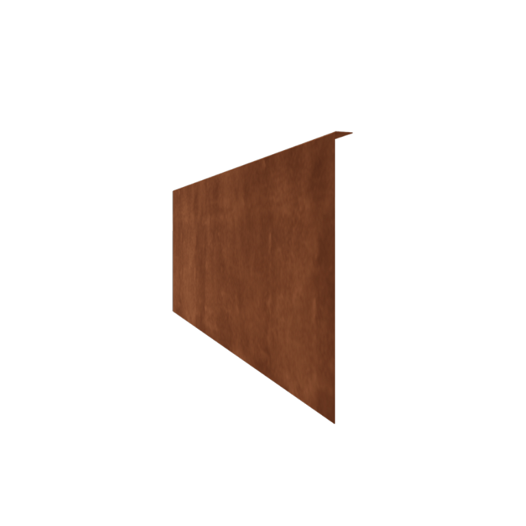 Corten čelične rubnjaci za travnjak kutno 45 cm (duljina 240 cm)