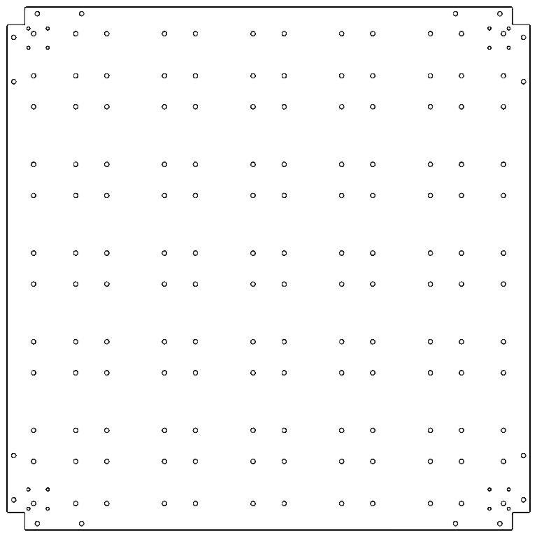 Pozlačeni čelik osnovna ploča 120 x 120 cm