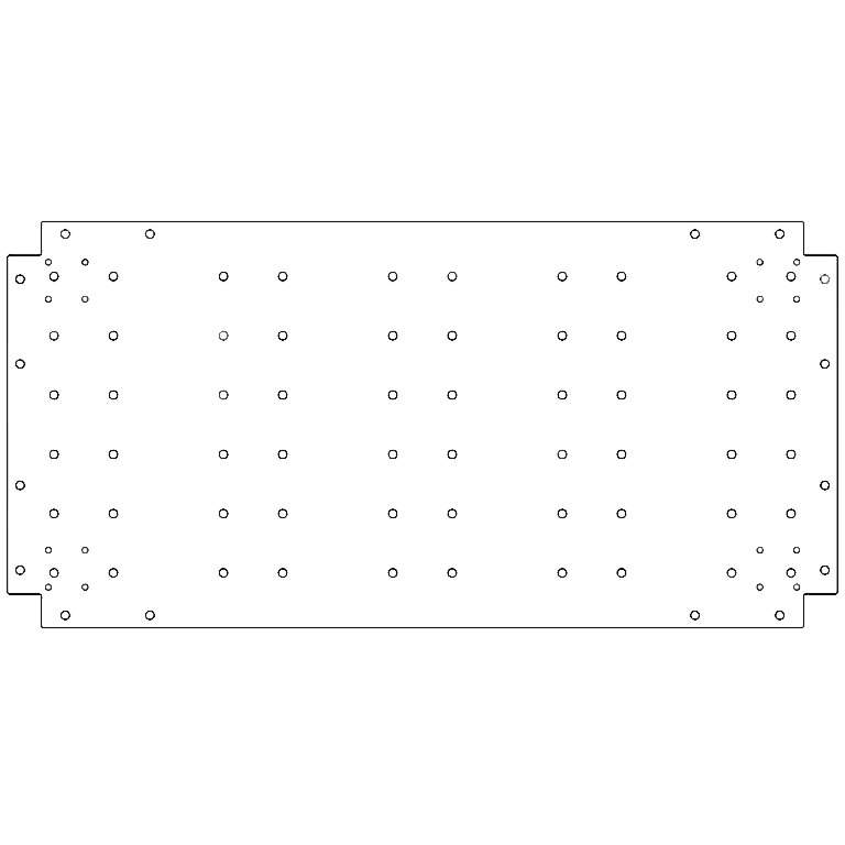 Pocinčana čelična donja ploča - 50 x 100 cm