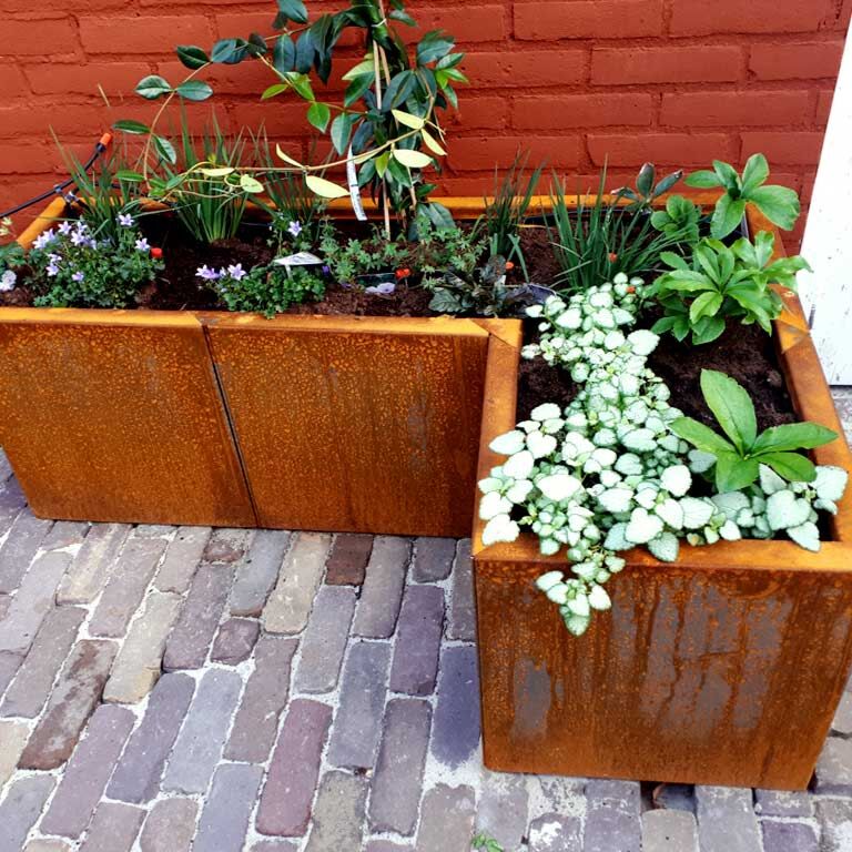 Corten čelična tegla za cvijeće Kansas 40