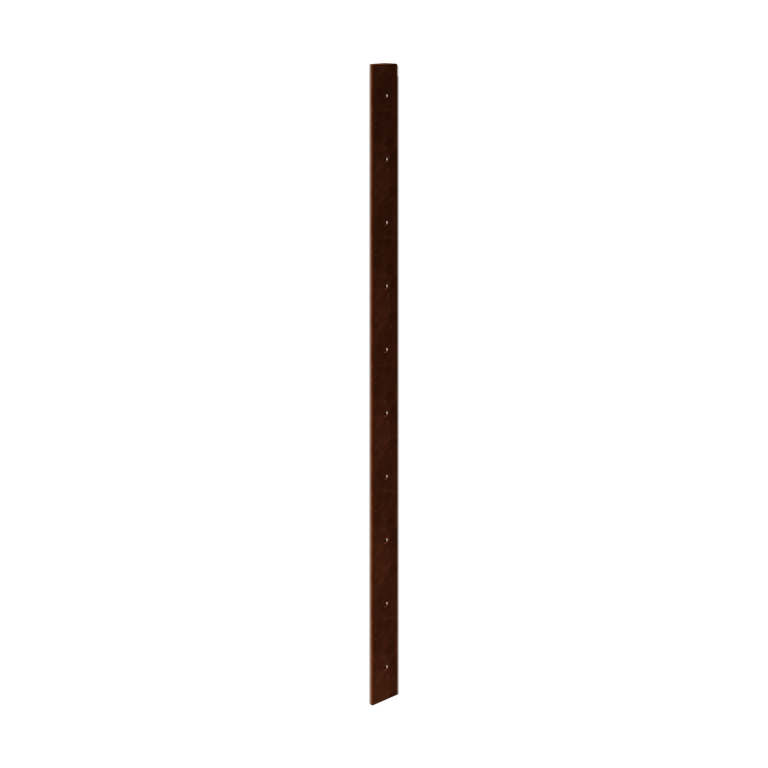 Corten čelik tegla za cvijeće - Kutni element 30° - 100 cm