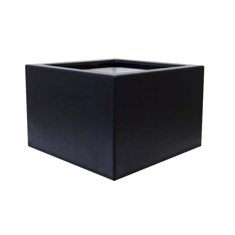 Stakloplastična tegla za cvijeće - Kvadrat - 60 x 60 x 40 cm - S dnom