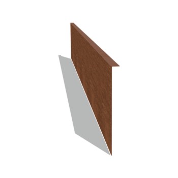 Corten čelične rubnjaci za travnjak kutno 34 cm (duljina 240 cm)