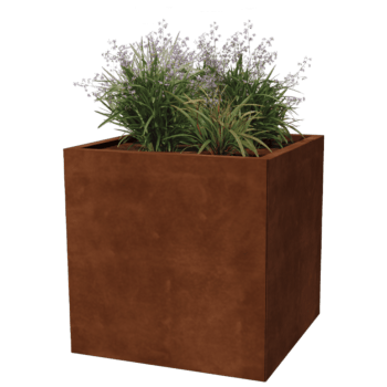 Corten čelična tegla za cvijeće Miami 70 x 70 cm