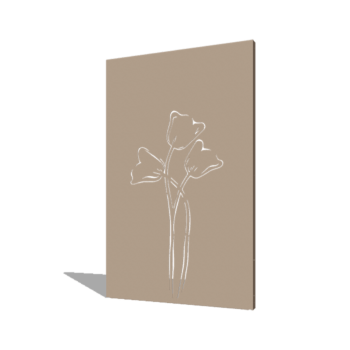 Praškasto lakirane čelični vrtni panel stup simetrično 120 x 6 x 190 cm