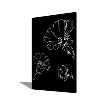 Praškasto lakirane čelični vrtni panel mjesec 120 x 6 x 190 cm
