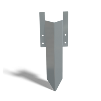 Cinkani čelik kratki potporni klin 12 - 15 cm