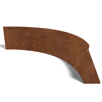 Corten čelični potporni zid unutarnji luk 150 x 150 cm (visina 50 cm)