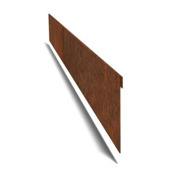 Corten čelične rubnjaci za travnjak izravnato 13 cm (dužina 240 cm)