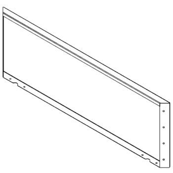 Corten čelični vrtni panel 40 x 120 cm