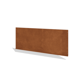 Corten čelična dekorativna ograda V 149 x 60 cm