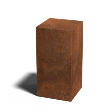 Corten čelična cokola Ohio 30 x 30 x 60 cm