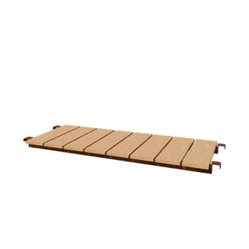 Corten čelik klupa - 130 x 44,3 cm