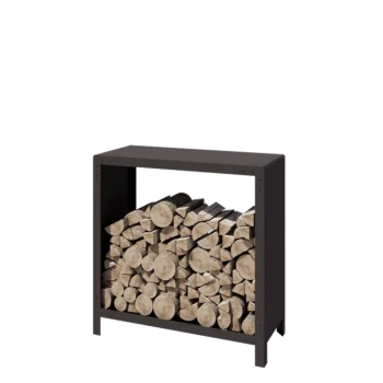 Čelično spremište za drva - Indiana - 100 x 40 x 100 cm - Druga RAL boja