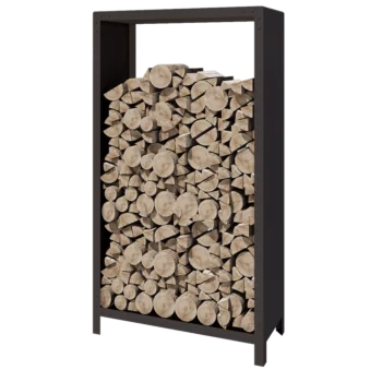 Čelično spremište za drva - Indiana - 100 x 40 x 180 cm - Druga RAL boja