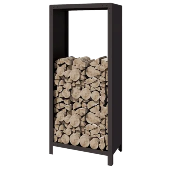 Čelično spremište za drva - Indiana - 80 x 40 x 180 cm - RAL7016 mat (antracit siva)