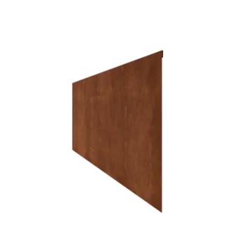 Corten čelik vrtnog ruba - Zgnječen - Visina 45 cm - 150 cm