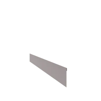 Pocinčani čelik vrtnog ruba - Zgnječen - Visina 13 cm - 150 cm