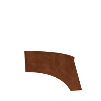 Corten čelik potporni zid - Unutarnji luk - 100 x 100 x 60 cm