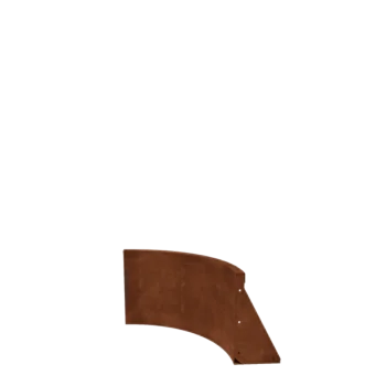 Corten čelik potporni zid - Unutarnji luk - 50 x 50 x 40 cm