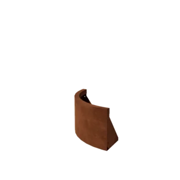 Corten čelik potporni zid - Vanjski luk - 50 x 50 x 30 cm