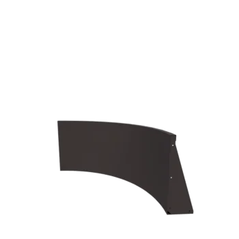 Čelični potporni zid - Unutarnji luk - 100 x 100 x 60 cm - RAL7016 mat (antracit siva)