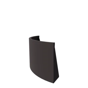 Čelični potporni zid - Vanjski luk - 100 x 100 x 60 cm - Druga RAL boja