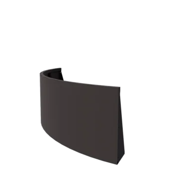 Čelični potporni zid - Vanjski luk - 150 x 150 x 60 cm - RAL7016 mat (antracit siva)