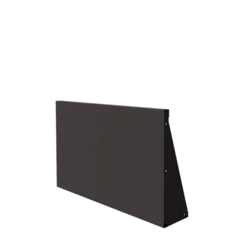 Čelični potporni zid - Ravno - 100 x 60 cm - Druga RAL boja