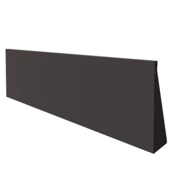 Čelični potporni zid - Ravno - 200 x 60 cm - Druga RAL boja