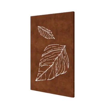Corten čelik panel - Listovi 2 - 120 x 6 x 190 cm