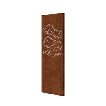 Corten čelik panel - Planine 1 - 60 x 6 x 190 cm