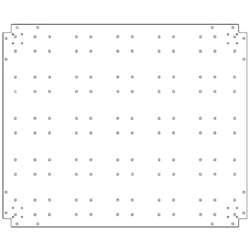 Pocinčana čelična donja ploča - 100 x 120 cm