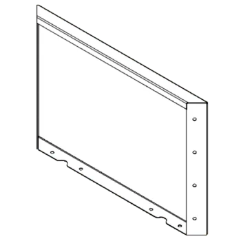 Corten čelik tegla za cvijeće - Panel - 40 x 60 cm