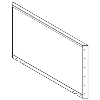 Corten čelik tegla za cvijeće - Panel - 60 x 100 cm