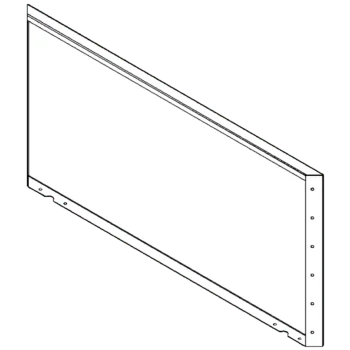 Corten čelik tegla za cvijeće - Panel - 60 x 120 cm