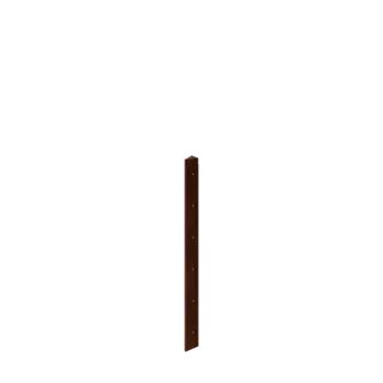 Corten čelik tegla za cvijeće - Kutni element 30° - 60 cm