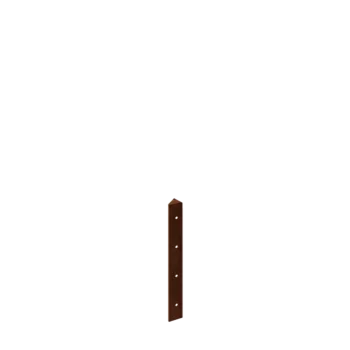 Corten čelik tegla za cvijeće - Kutni element 45° - 40 cm