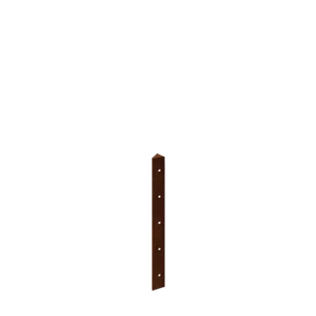 Corten čelik tegla za cvijeće - Kutni element 45° - 50 cm