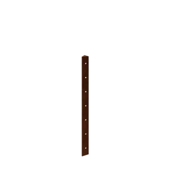 Corten čelik tegla za cvijeće - Kutni element 45° - 70 cm