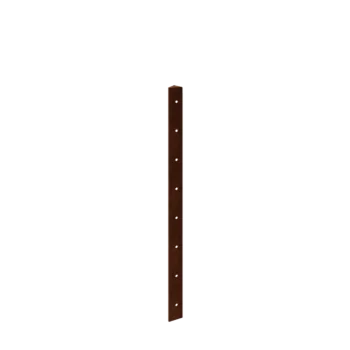 Corten čelik tegla za cvijeće - Kutni element 45° - 80 cm