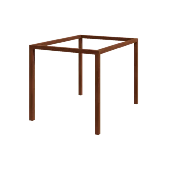 Pergola od corten čelika - Pravokutnik - 324 x 250 x 230 cm - Bez betonskog postolja