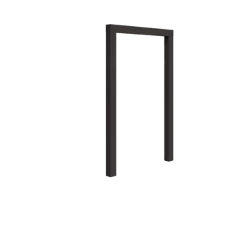 Pergola od čelika - Ravno - 150 x 230 cm - Druga RAL boja - Bez betonskog postolja