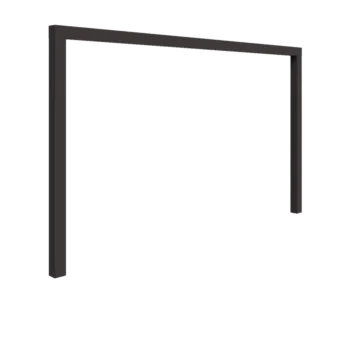 Pergola od čelika - Ravno - 400 x 230 cm - Druga RAL boja - Bez betonskog postolja
